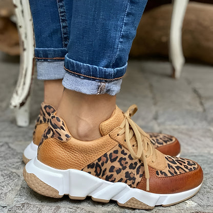 Phezulu Leopard Print Sneakers