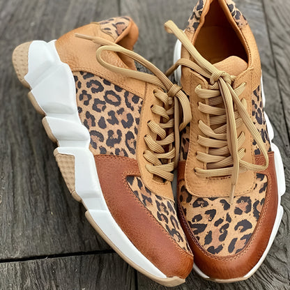 Phezulu Leopard Print Sneakers