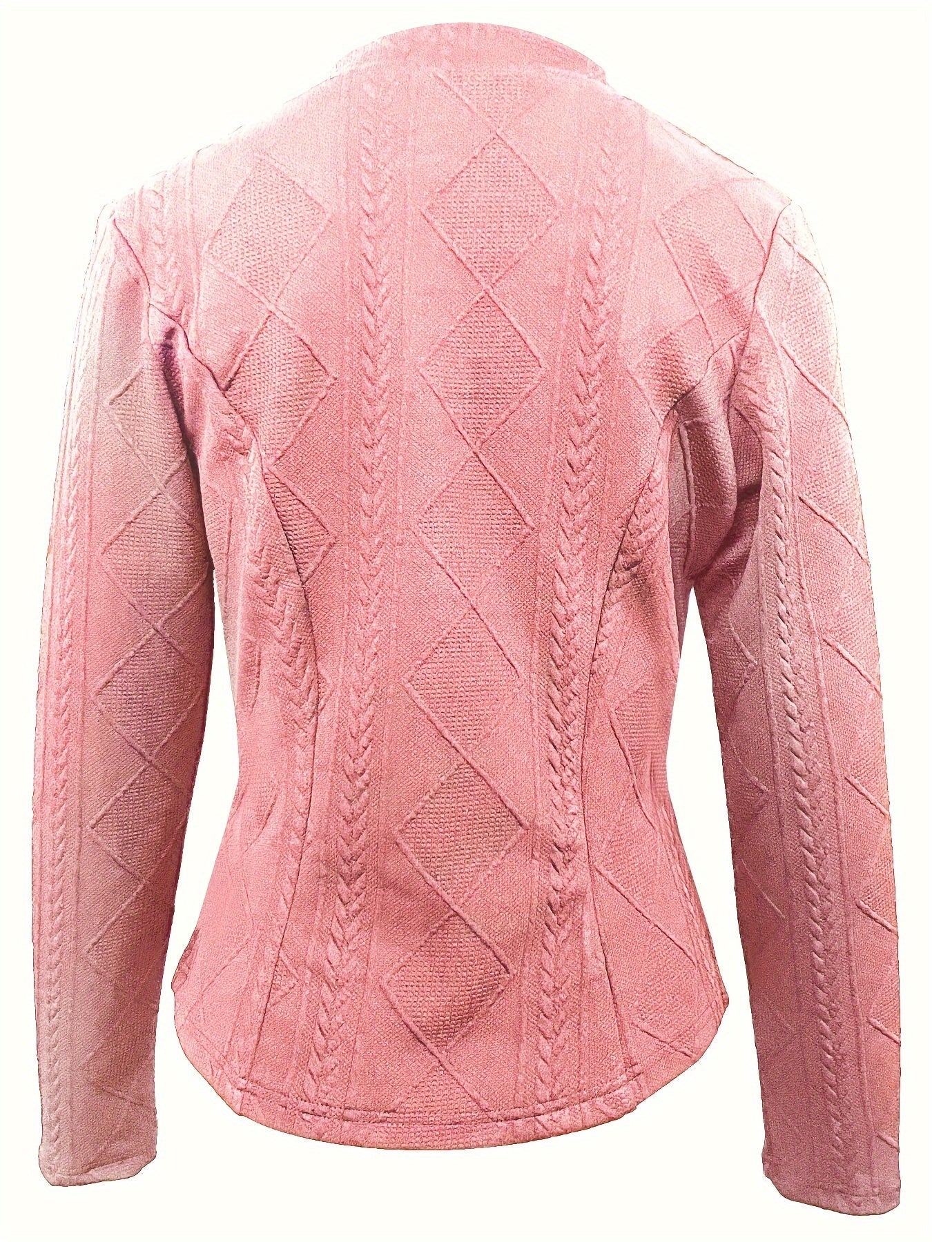 Zani - Elegant Textured Knit Jacket