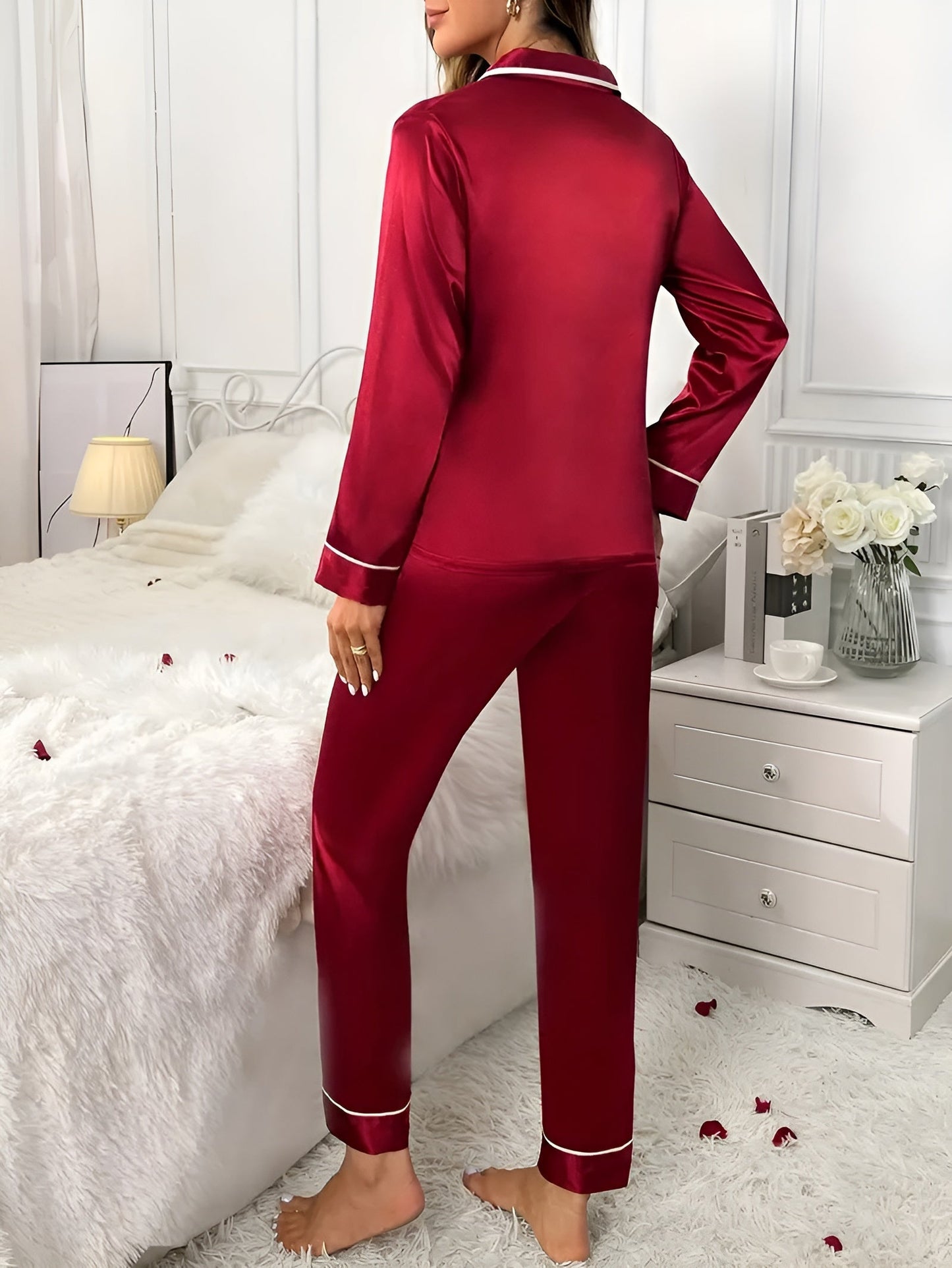 Wendy™ | Satin Pyjama Set