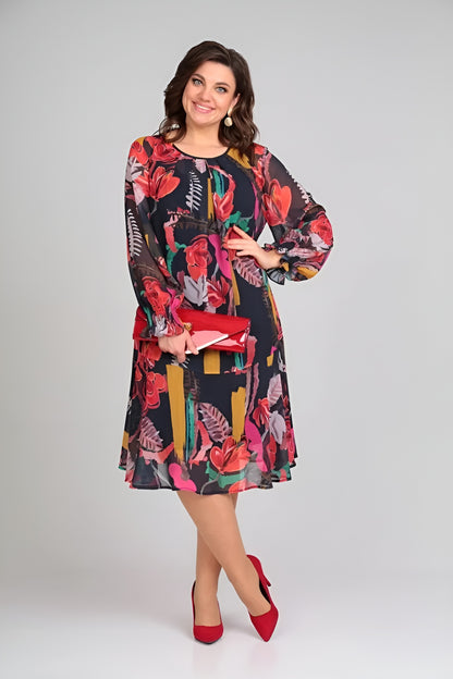 Lesedi Floral Midi Dress