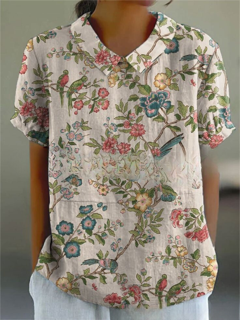 Felicia Floral Print Shirt