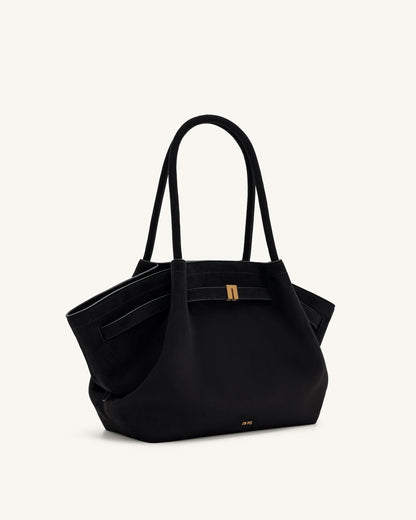 Lerato Medium-sized Tote bag in faux suede