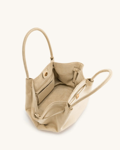 Lerato Medium-sized Tote bag in faux suede