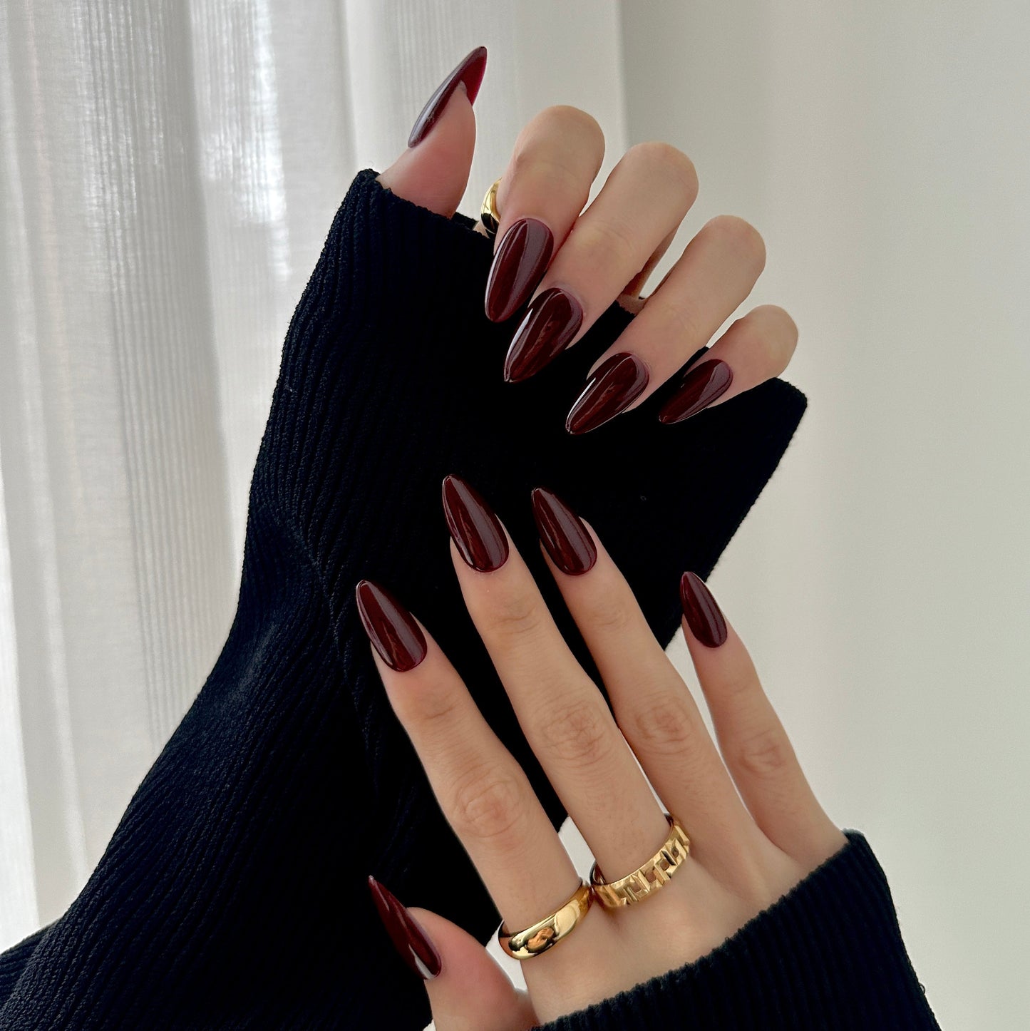 Merlot Press on nails