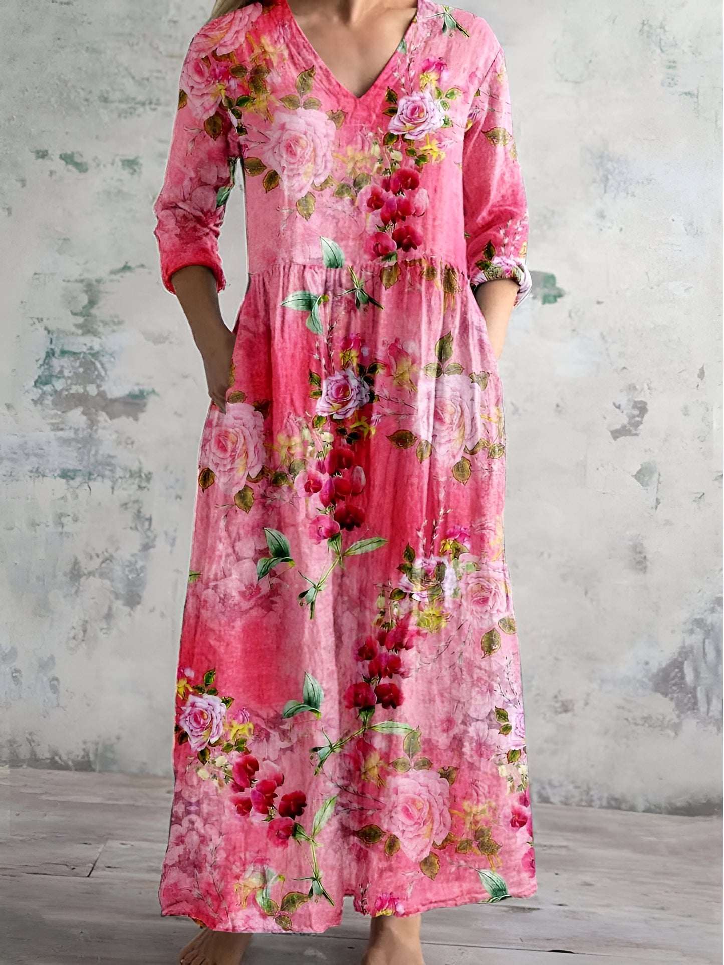 Tiana Orchid Maxi Dress