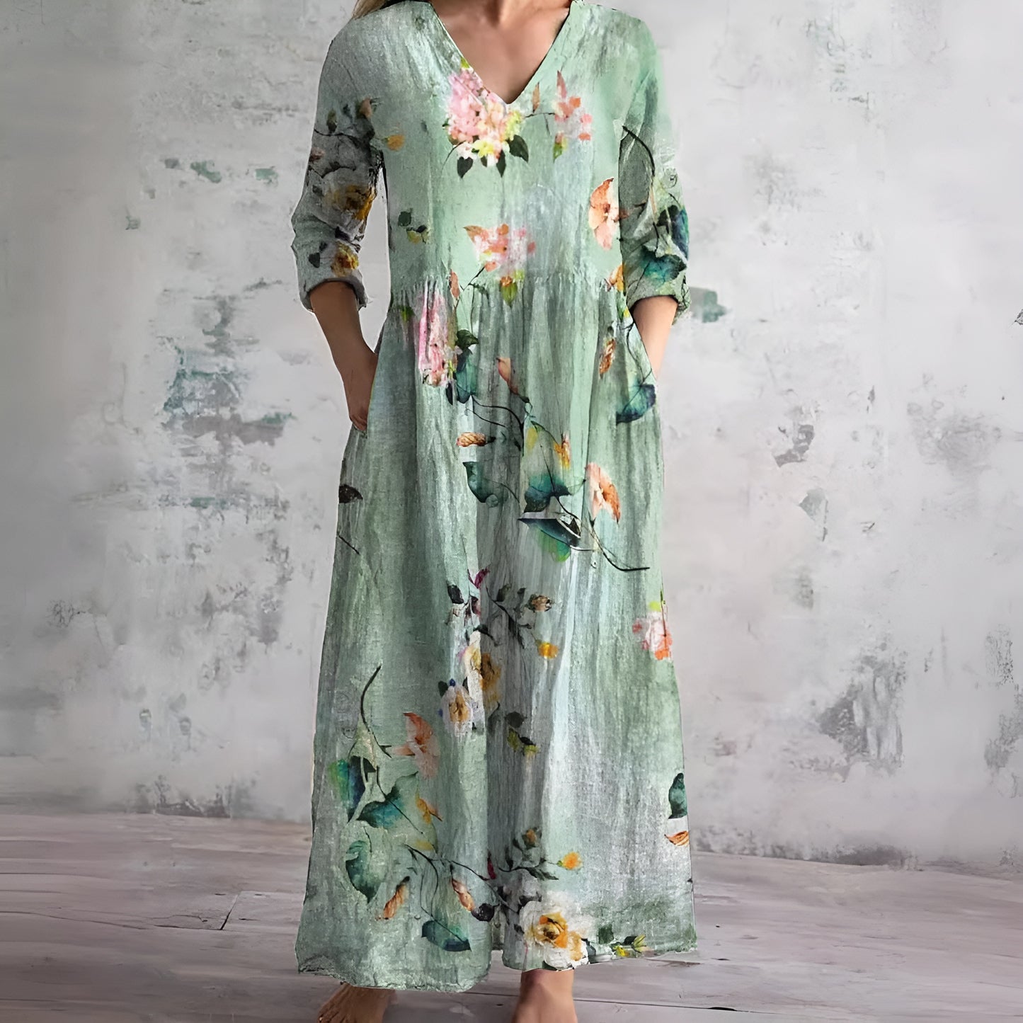 Tiana Orchid Maxi Dress