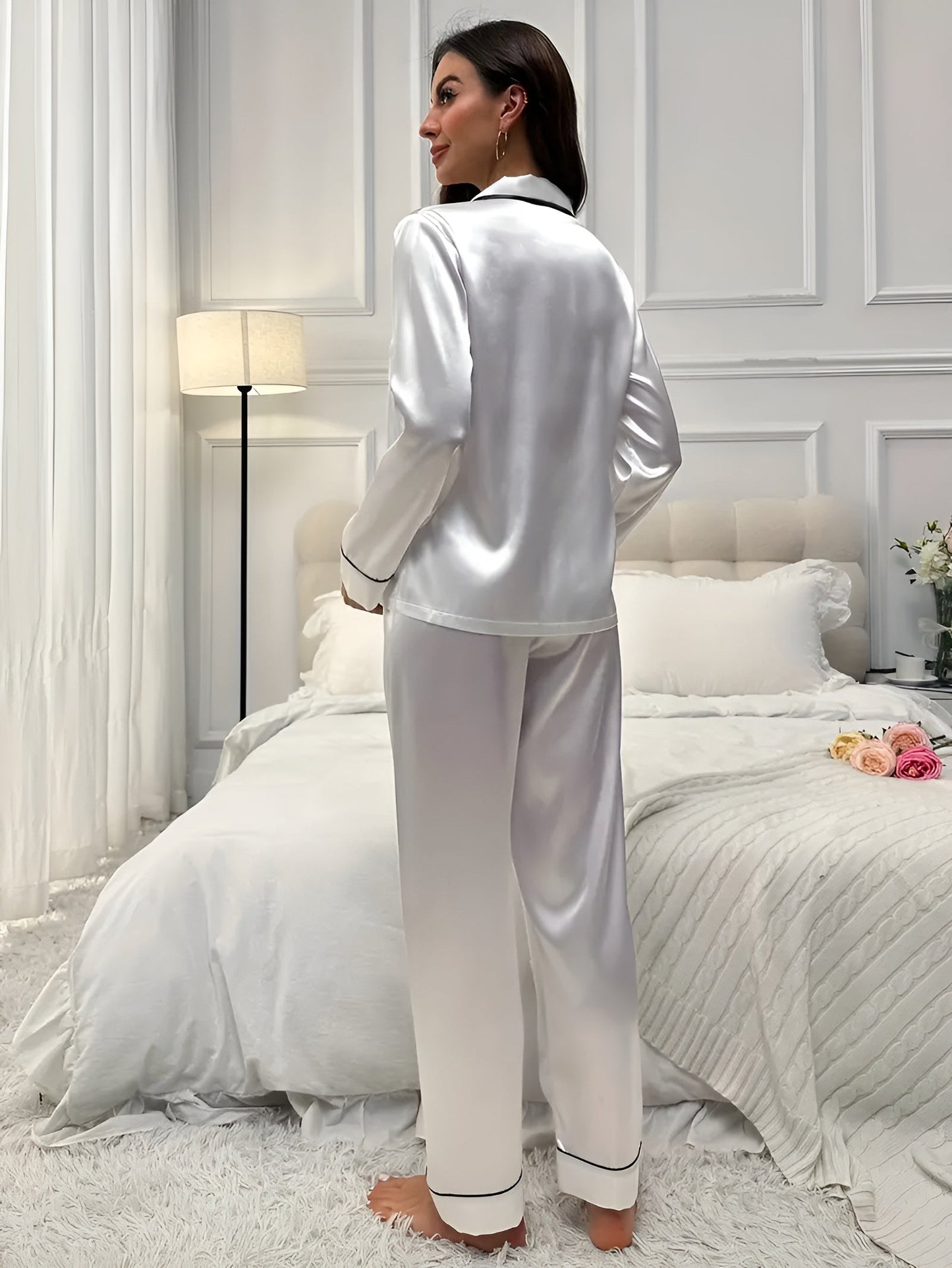 Wendy™ | Satin Pyjama Set